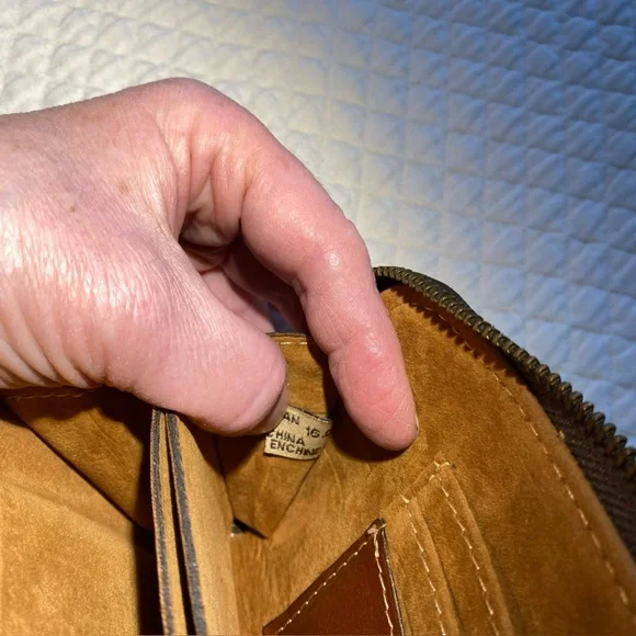 Patricia Nash Antique Rose Leather Wristlet Zippered Wallet 7.6”x4.5” - Picture 7 of 10